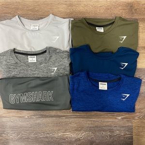 Gymshark Men’s Small 6 Shirt bundle